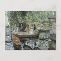 Grenouillere Renoir Impressionist Painting Art