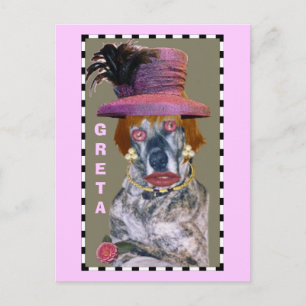 GRETA POSTCARD