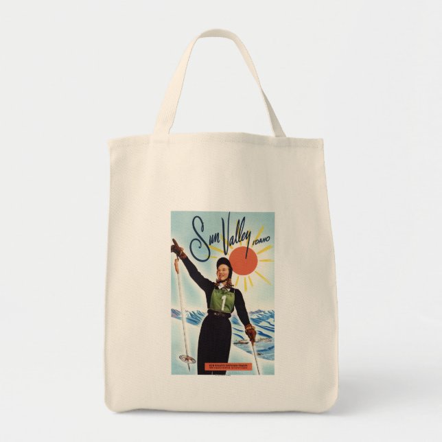 Gretchen Fraser Advertisement Poster Tote Bag (Front)