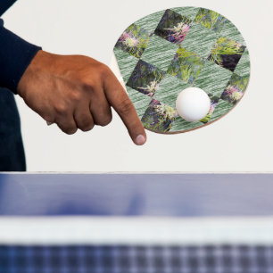 Grevillea: Embracing Nature's Diamond Patterns, Ping Pong Paddle