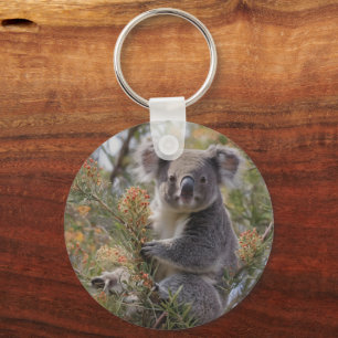 Grevillea Koala Bear, Key Ring