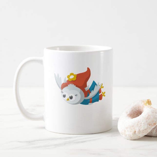 Greww in Flight - Adventure Awaits! Coffee Mug (With Donut)