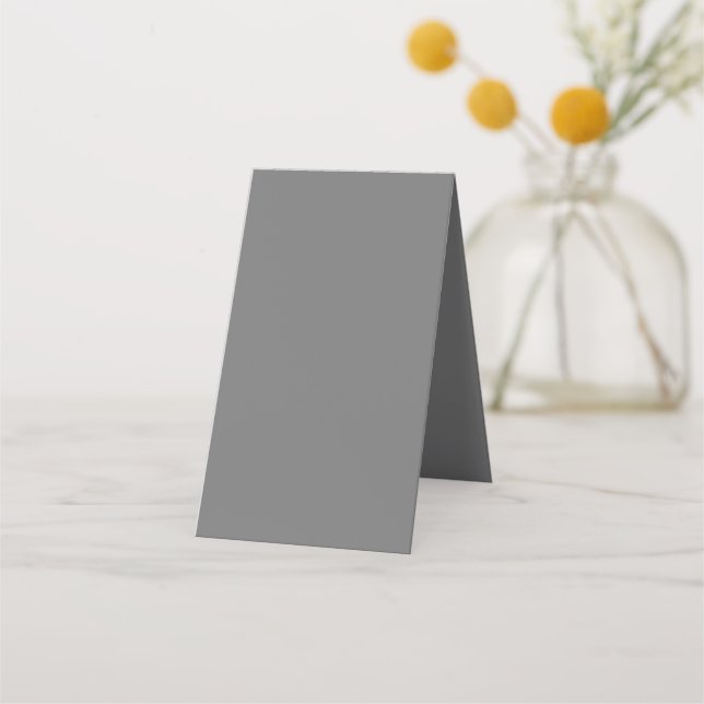 Grey #767676, Gunsmoke Appointment Card (Back)