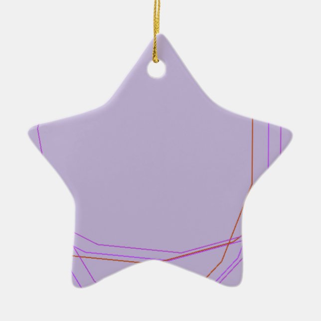 grey 8297 abstract art ceramic tree decoration (Front)