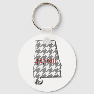 Grey Alabama Key Ring