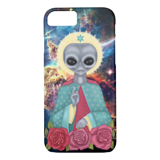 Grey Alien Case-Mate iPhone Case (Back)