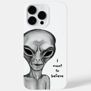 Grey Alien , I want to believe Case-Mate iPhone 14 Pro Max Case
