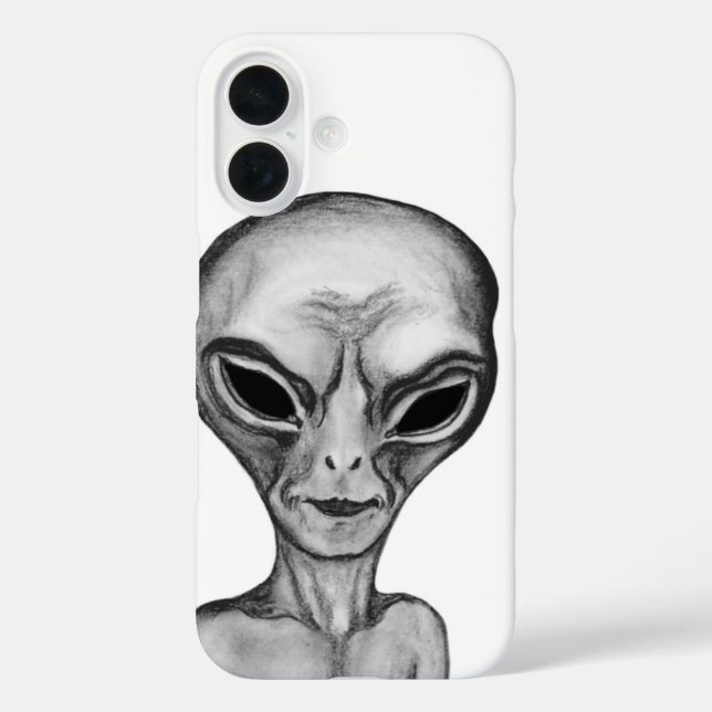 Grey Alien , I want to believe Case-Mate iPhone Case (Back)