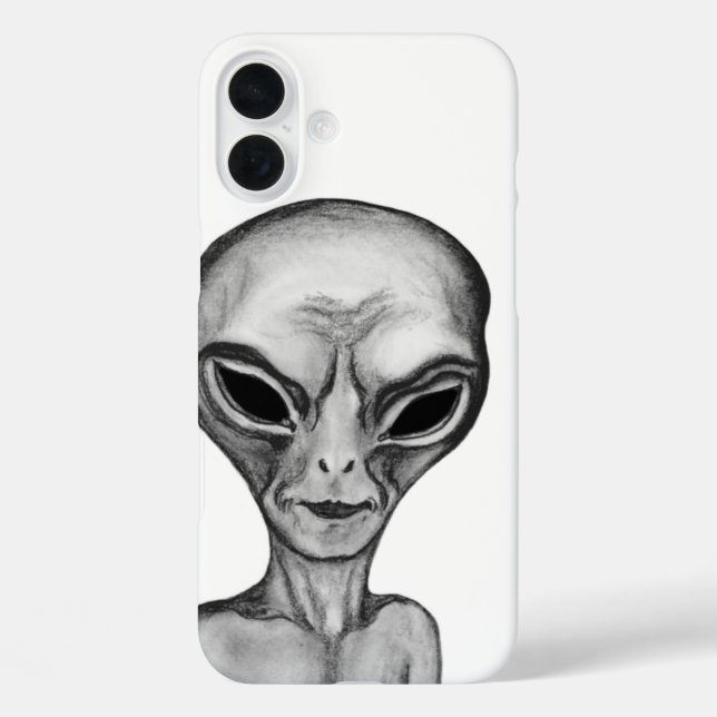 Grey Alien , I want to believe Case-Mate iPhone Case (Back)