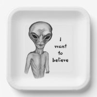 Grey Alien , I want to believe