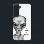 Grey Alien , I want to believe Samsung Galaxy Case<br><div class="desc">Grey Alien ,   Fantasy Art Pencil Drawing by Krisi ArtKSZP >>> More Products in Store Category >>> Alien >>> Grey Alien</div>