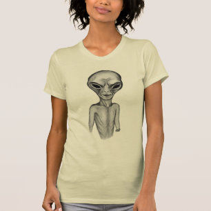 Grey Alien , I want to believe T-Shirt