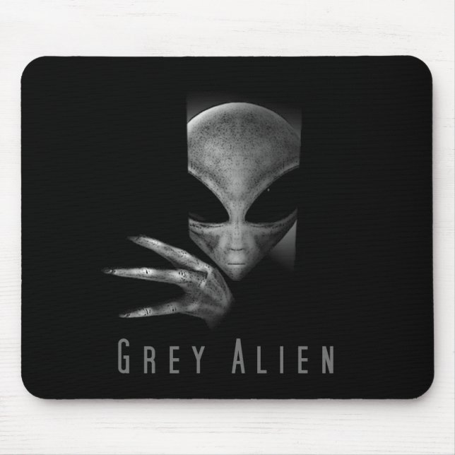GREY ALIEN MOUSE MAT (Front)