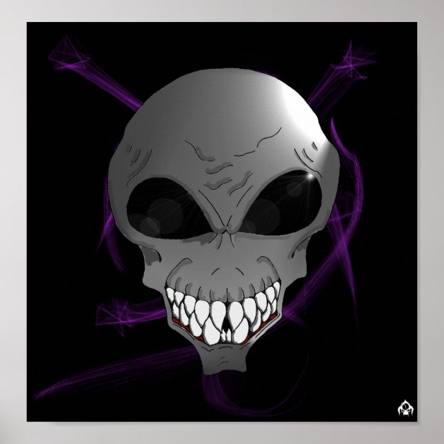 Grey alien Poster (Front)