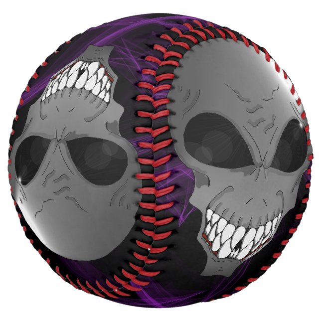 Grey alien Softball (Angled)