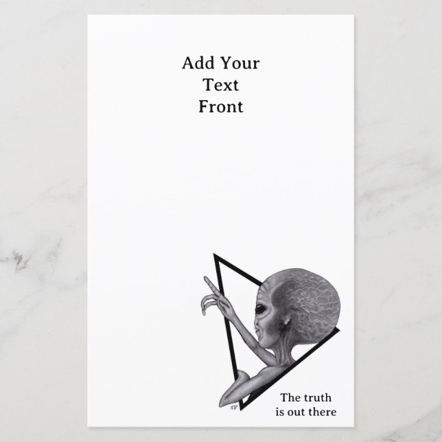 Grey Alien, the truth is out there (Front)