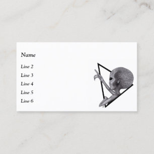 Grey Alien, the truth is out there Business Card