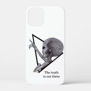 Grey Alien, the truth is out there iPhone 12 Mini Case