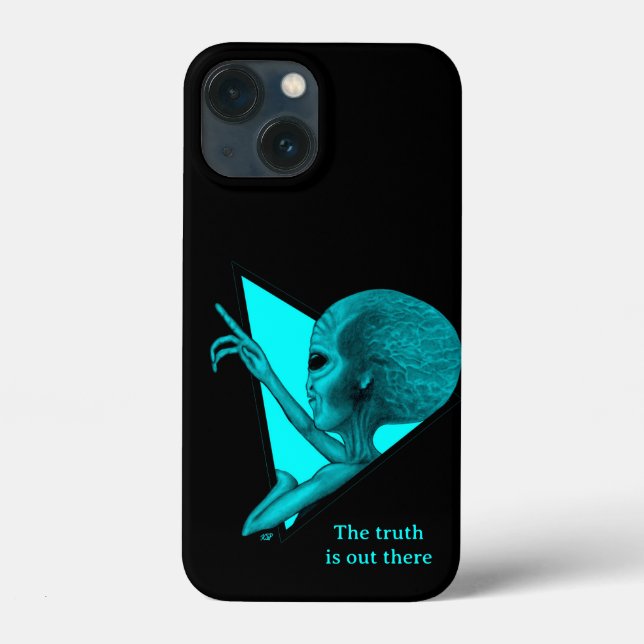 Grey Alien, the truth is out there Case-Mate iPhone Case (Back)
