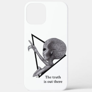 Grey Alien, the truth is out there iPhone 12 Pro Max Case