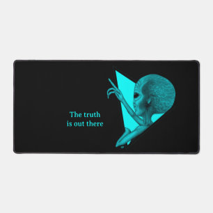 Grey Alien, the truth is out there Desk Mat