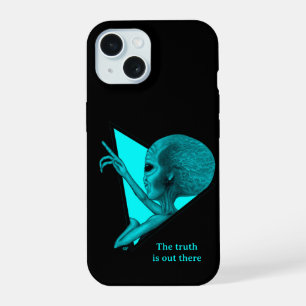 Grey Alien, the truth is out there iPhone 15 Case