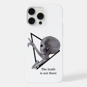 Grey Alien, the truth is out there iPhone 15 Pro Max Case
