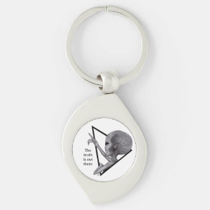 Grey Alien, the truth is out there Key Ring