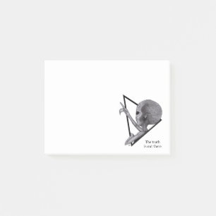 Grey Alien, the truth is out there Post-it Notes