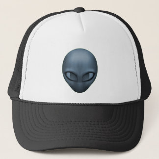 GREY ALIEN TRUCKER HAT