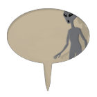 Grey Alien Vector Illustration