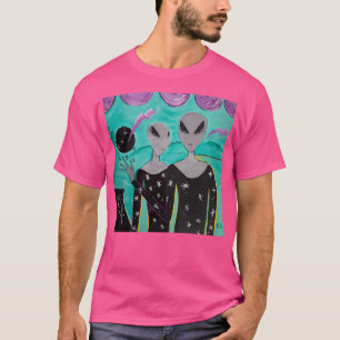 Grey Aliens Within Ufo T-Shirt