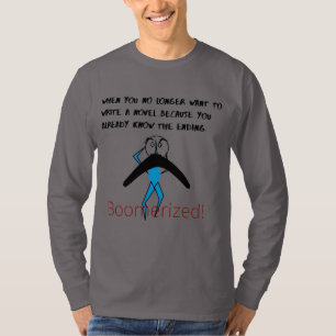 Grey 'Already Know' Basic Long Sleeve Boomeranged T-Shirt