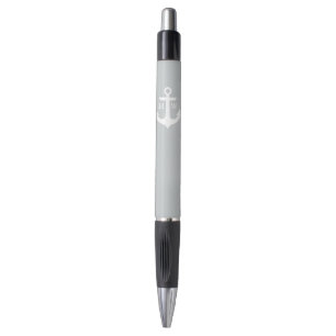 Grey Anchor Monogrammed