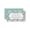 Grey and Aqua Floral Damask Appointment
