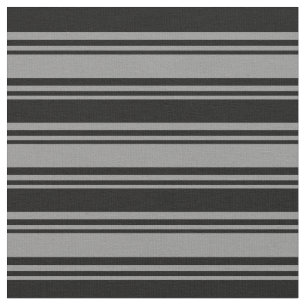 Grey and Black Coloured Lines Fabric