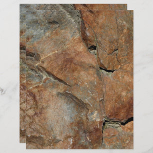 Grey And Brown Stone Nature Scrapbook Paper