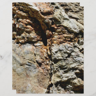 Grey And Brown Stone Nature Scrapbook Paper