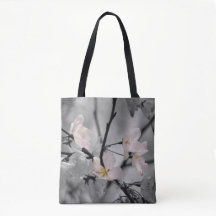Grey and Pink Cherry Blossoms
