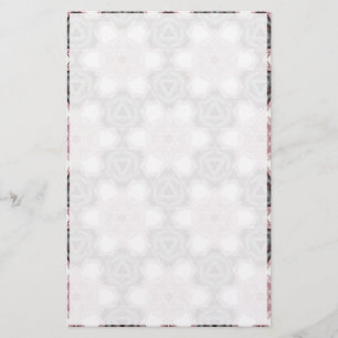 Grey and Pink Stationery