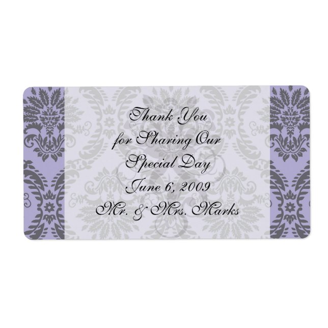 grey and purple damask (Front)