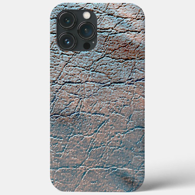 Grey and tan leather stained with some satin hue  Case-Mate iPhone case (Back)