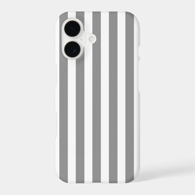 Grey and white candy stripes (Back)