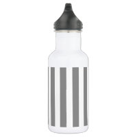 Grey and white candy stripes