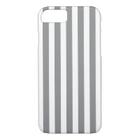 Grey and white candy stripes