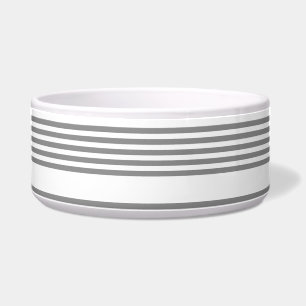 Grey and white five stripes pattern