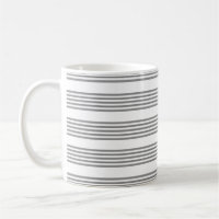 Grey and white five stripes pattern
