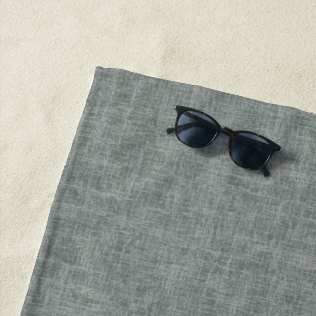Grey and white texture. beach towel (In Situ)