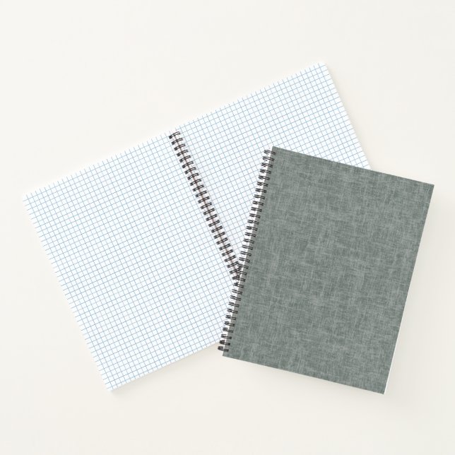 Grey and white texture. notebook (Inside)