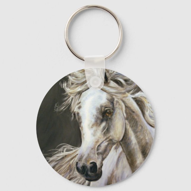 grey arabian key ring (Front)